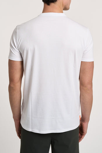 T-shirt Bianco 95% Cotone 5% Elastan - 4