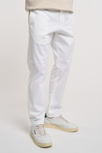 Pantalone Chinos Classic Cotone/Elastano Bianco - 3