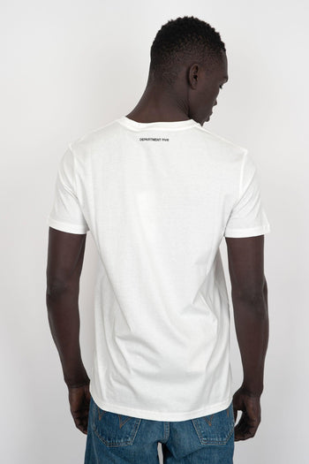T-Shirt Cesar Cotone Bianco - 4