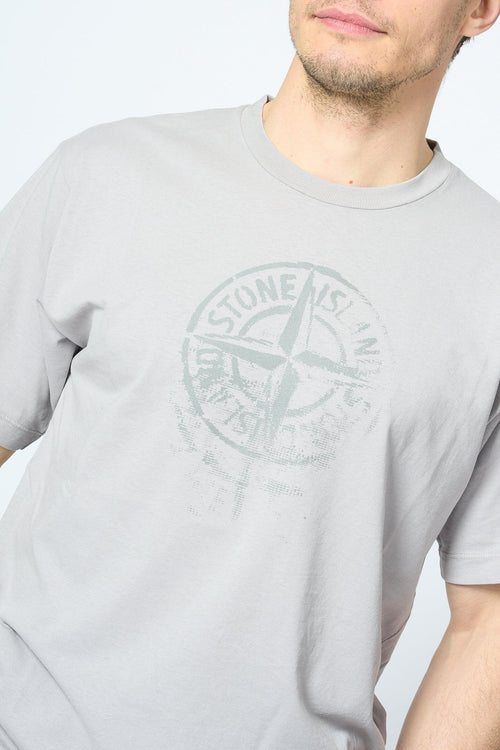 T-shirt Stampa Reflective One Polvere Uomo - 2