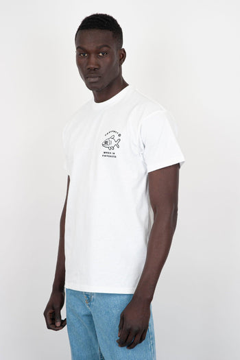 WIP T-Shirt Icons Cotone Bianco - 3