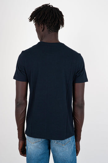T-Shirt Julien Cotone Blu - 4