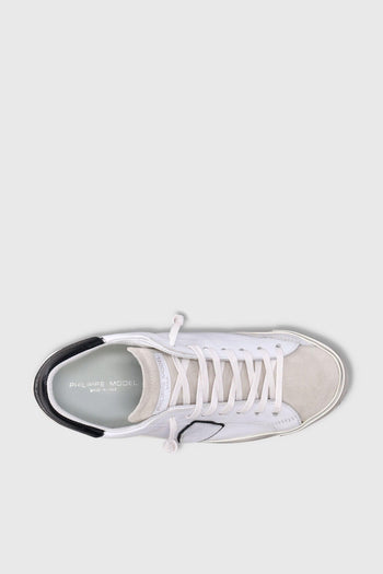 Sneaker PRSX Basic Pelle Bianco/Nero - 4