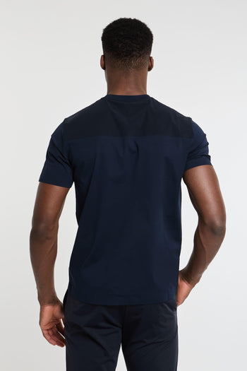 T-Shirt in superfine cotton stretch e light scuba - 3